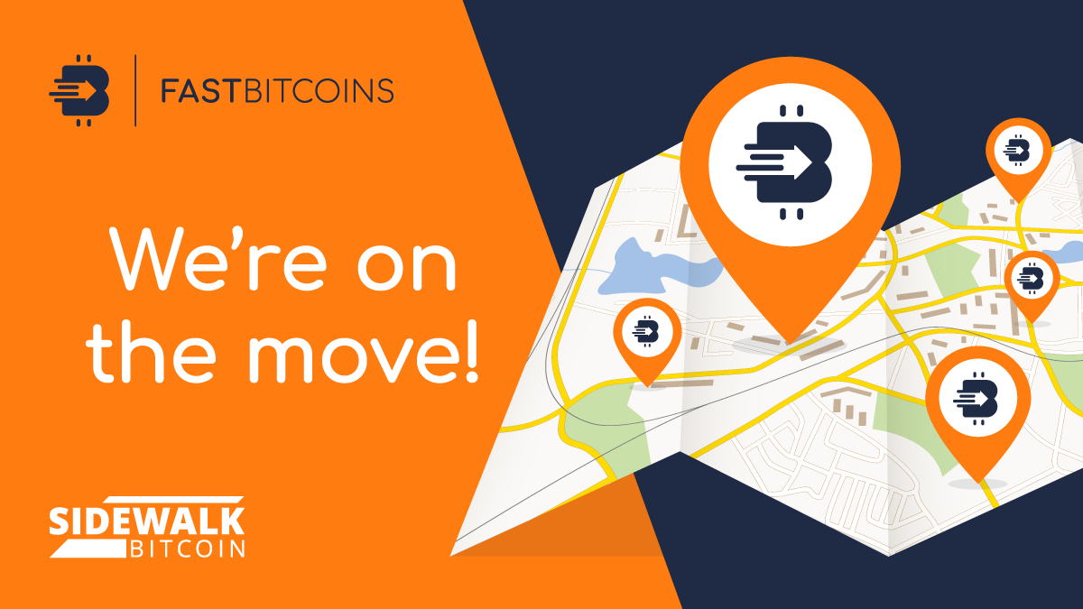 We're working with Sidewalk Bitcoin to educate the public about Bitcoin!